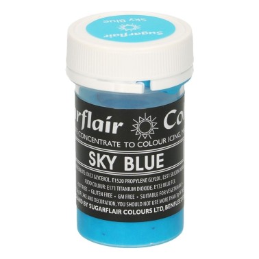 Sugarflair - Pastel Sky Blue - 25 g  - Sugarflair in vendita su Sugarmania.it