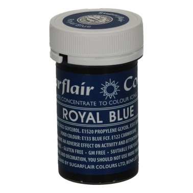 Sugarflair Paste Colour ROYAL BLUE, 25g - Sugarflair in vendita su Sugarmania.it