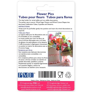 Supporto per fiori 12 pezzi piccoli PME - PME in vendita su Sugarmania.it