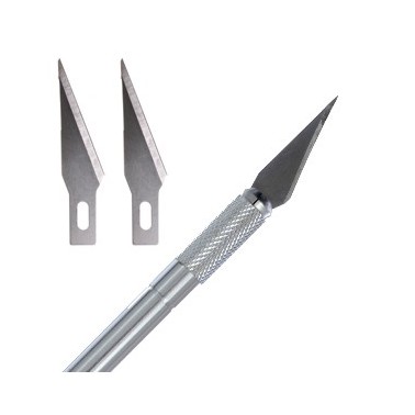 Bisturi con tre lame intercambiabili  - Modecor in vendita su Sugarmania.it