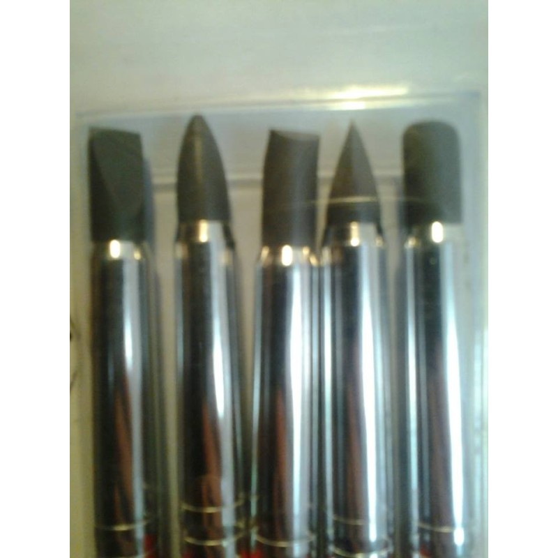 Set 5 pennelli in silicone misura 6 - Modecor in vendita su Sugarmania.it
