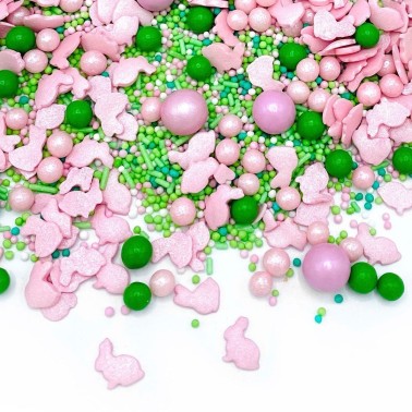Happy Sprinkles Pink Bunny 90 g - Happy Sprinkles in vendita su Sugarmania.it