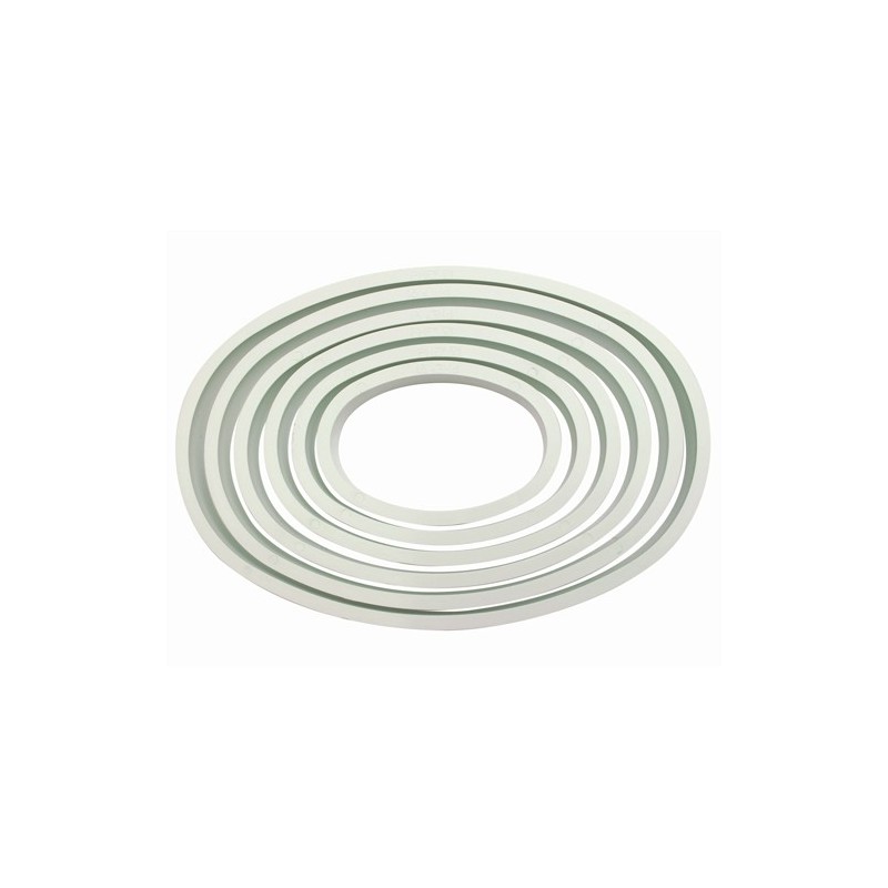 PME Plastic Cutter Oval Set/6 - PME in vendita su Sugarmania.it