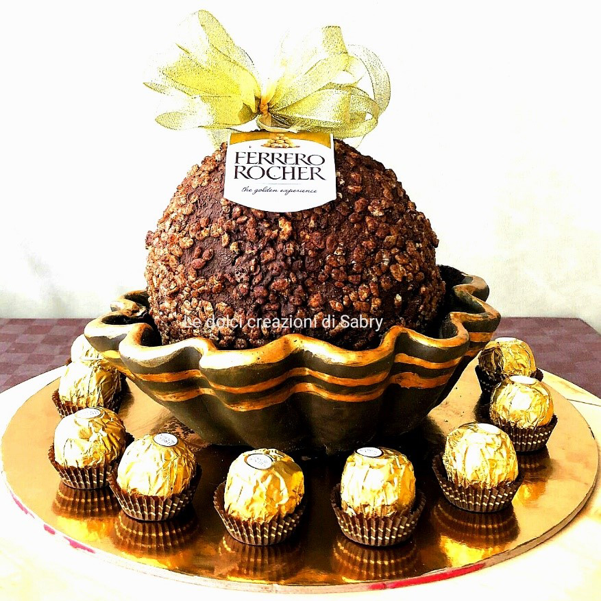 Fantastica Torta A Forma Di Cioccolatino Ferrero Rocher Sugarmania