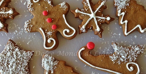 Gingerbread - Biscotti di pan di zenzero di Natale
